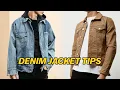 How To Wear Denim Jackets Streetwear Casual