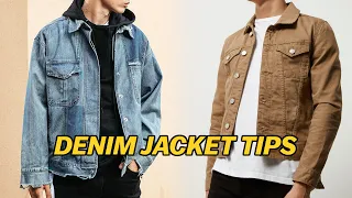 How To Wear Denim Jackets Streetwear Casual