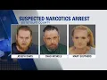 Search warrant leads to suspected narcotics arrest