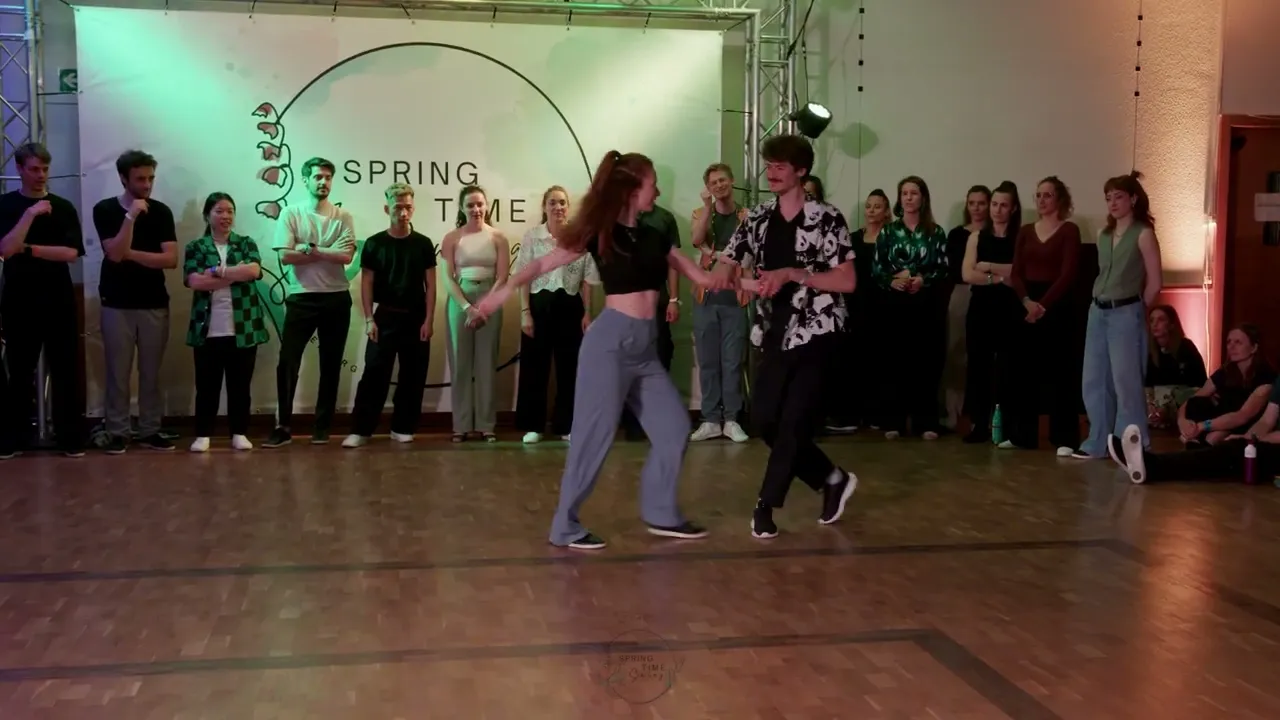Franz Magen & Manon Esparcieux - 4th place Advanced Jack&Jill Finals - Spring Time Swing 2025
