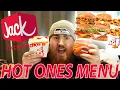 JACK IN THE BOX S NEW HOT ONES MENU 6 NEW ITEMS REVIEW