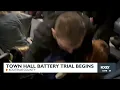 Kootenai County town hall battery trial begins