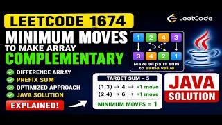 Leetcode 1674 Minimum Moves to Make Array Complementary