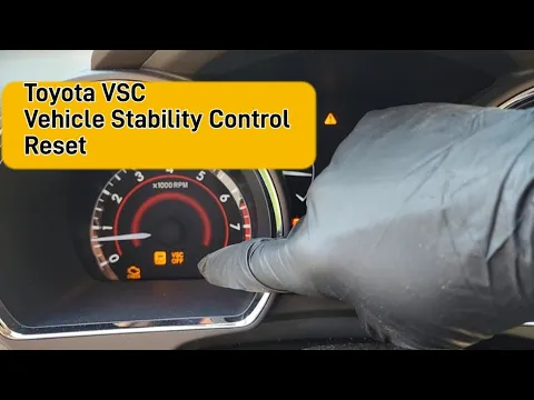 When to Use the VSC OFF Button in Your Toyota Vehicle Complete Guide