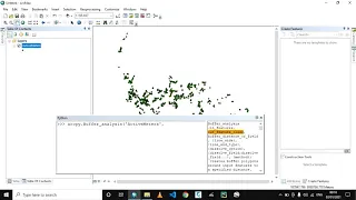 Using Python Window in ArcMap