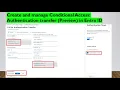 Create and manage Conditional Access Authentication transfer in Entra ID
