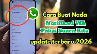 how to make your own name as a whatsapp notification tone without any app 100 working