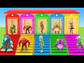 Download Lagu Long Slide Game With Cow Elephant Gorilla Hippopotamus Tiger 3d Animal Game Funny 3d Animals