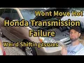 Honda Transmission Problems Odyssey Transmission Removal and Disassembly