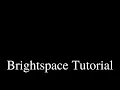 Organizing Course Structure in Brightspace