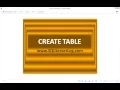 13 - SQL CREATE TABLE Statement