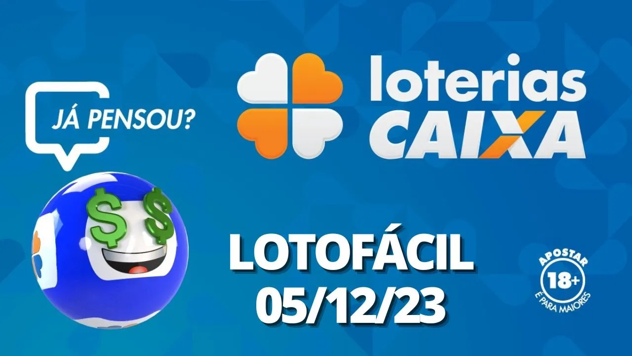 Resultado da Lotofácil - Concurso nº 2971 - 05/12/2023