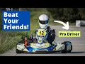 HOW TO WIN GO KARTING - Tips From A Professional Driver Kart Racing For Beginners