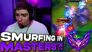 SMURFING On The Most BOOSTED Master Players Ever?!
