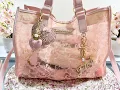 What s in my Juicy Couture Pink Mesh Tote Bag Super Girly