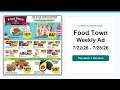 Food Town Weekly Ad 26 - 26 Top Deals