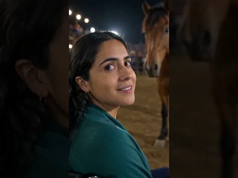 Nadie podía montar a este caballo hasta que llegó ella