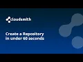 Create a Repository in under 60 seconds
