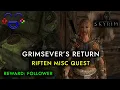 Grimsever s Return Riften Quest Gameplay Skyrim