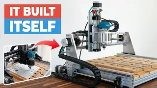 This CNC machined itself - 3D printed to All-Aluminum Upgrade