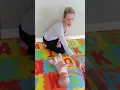 How to teach your baby to roll over
