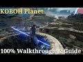 Koboh 100 Walkthrough Bygone Settlement Harvest Ridge Jedi Survivor