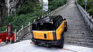 Chery Car VS Range Rover Dragon Mountain Climb Challenge Failed