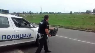 Полициска вежба за практична употреба на „Стингер“ во Струмица