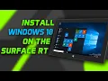 How to install Windows 10 build 15035 Insider on the Surface RT 1 and 2