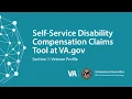Getting Started Section 1 of the Digital 526 Disability Compensation Tool at VA gov