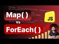 Map vs forEach in javascript differences which to use