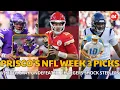 Prisco s NFL Week 3 Picks Vikings Stay Undefeated Chargers Shock Steelers