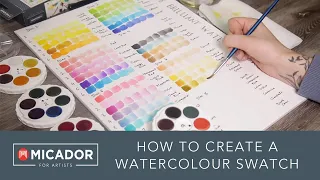 Download How to Create a Watercolour Swatch | Micador For Artists Brilliant Watercolours, 48 MP3