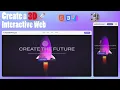 Build a Stunning 3D Website HTML CSS JavaScript Spline Interactive Responsive