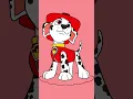 Marshal paw patrol Coloring page