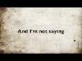 Download Lagu Matchbox Twenty - Leave Lyrics
