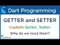 Dart GETTER and SETTER Private Instance variables Dart Programming for Flutter 1