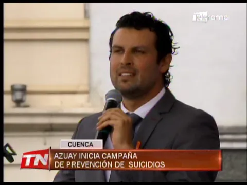 Azuay inicia campaña de prevención de suicidios