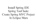 Install Spring IDE and the Spring Tool Suite Create Spring C Project in Eclipse Mars