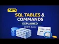 SQL Tables Commands Explained RDBMS Basics - Day 3