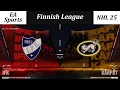 NHL 25 - Liiga - Kärpät vs HIFK (Skill = Superstar)