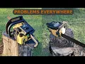 NIGHTMARE mcculloch pro mac 610 back cutting after years sitting
