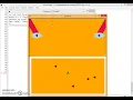 A Simple python turtle Graphics Dodge game