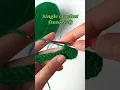 Single crochet (tutorial for beginners) #crochet