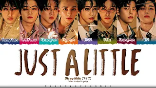 stray kids just a little lyrics just a little color coded kan rom eng 