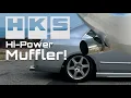 2005 Honda Accord EX 2 4L K24 HKS Hi-Power Muffler Sound Test