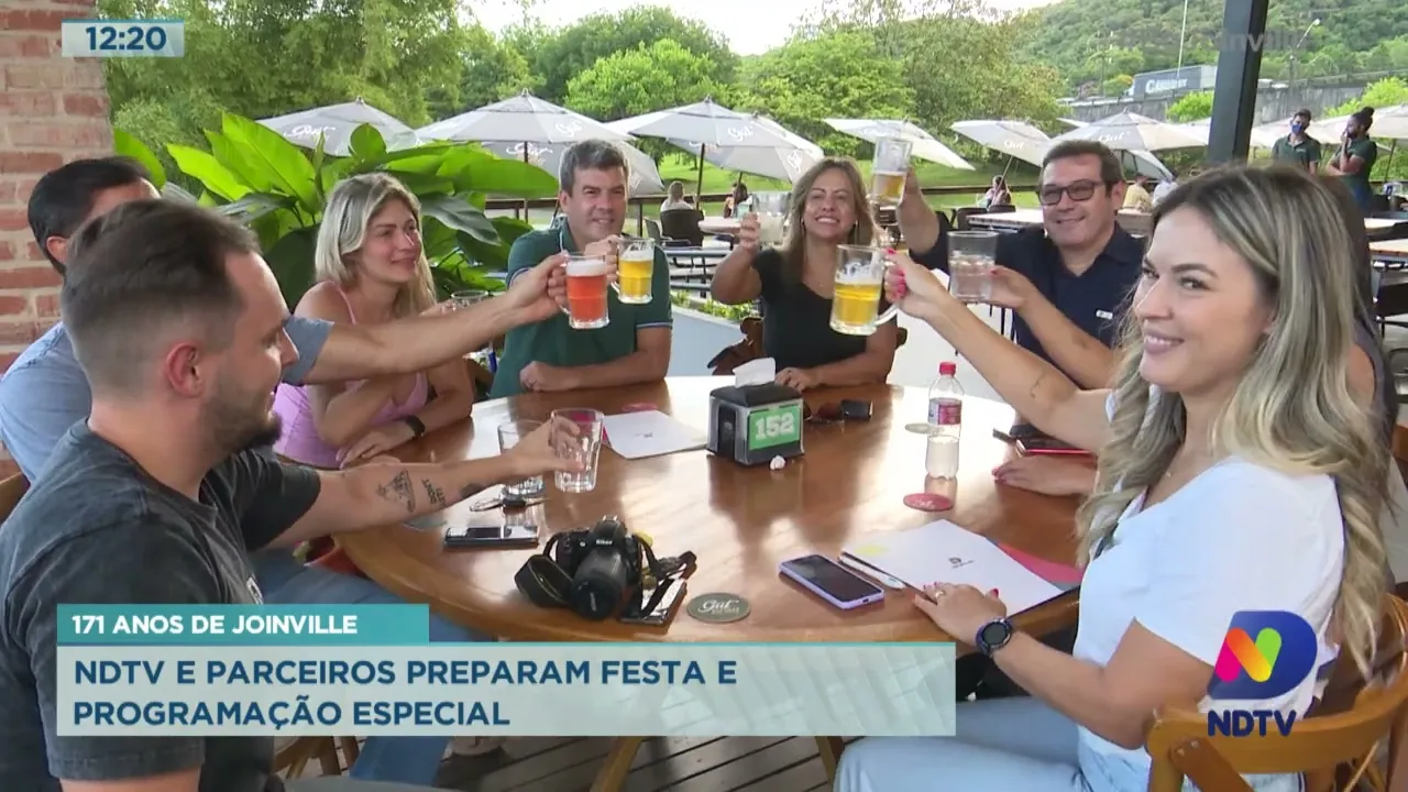 171 anos de Joinville: NDTV e parceiros preparam festa e programação especial