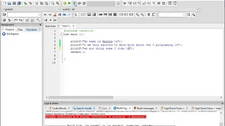 Codeblocks use printf new line in C All different print process C programming