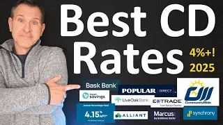 BEST CD Rates 2025 - Lock in 4 Interest While You Can