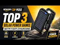 Top 3 Best Solar Power Banks with Fast Charging You Can Buy Online 2026